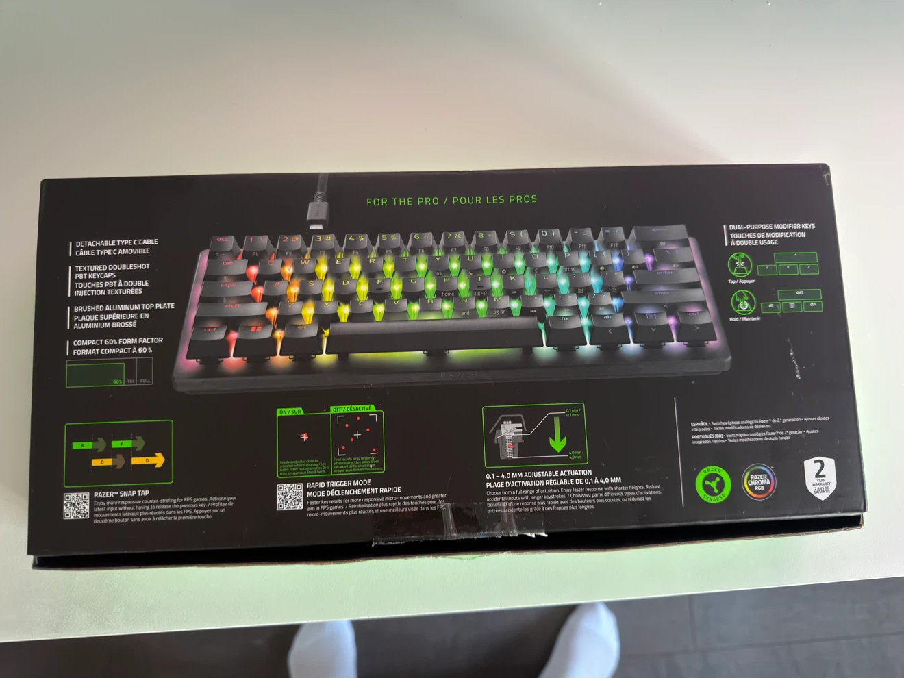 Razer Huntsman V3 Pro Mini 60% - photo 2