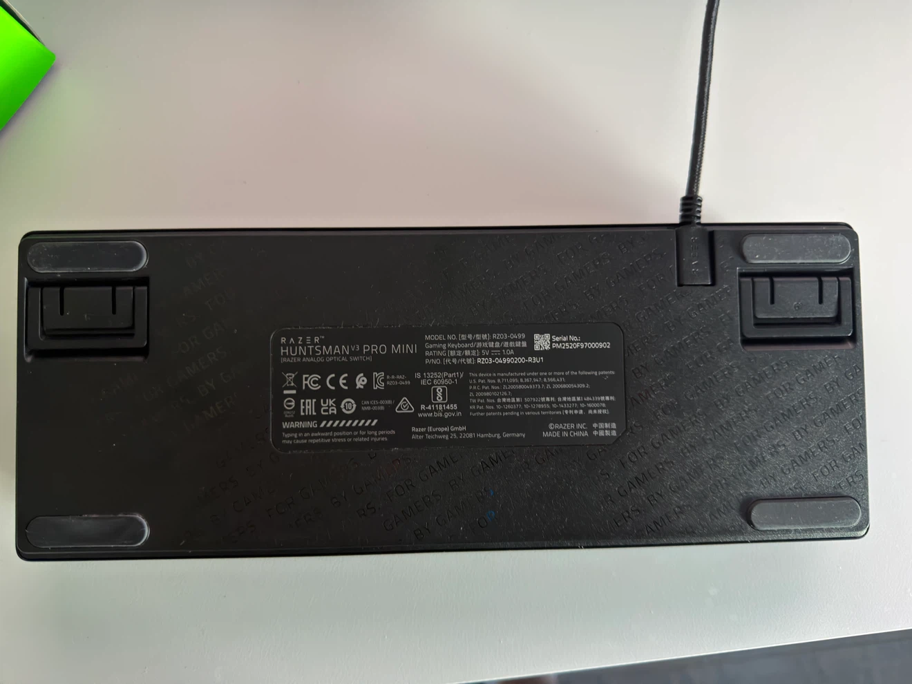 Razer Huntsman V3 Pro Mini 60% - photo 5