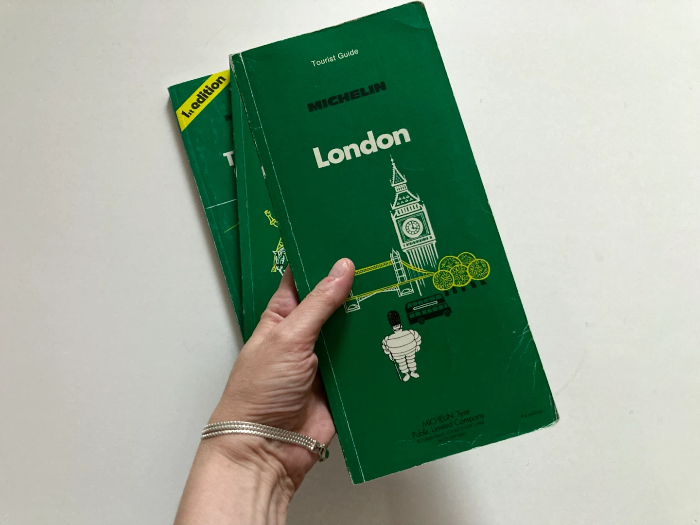 1980s Vintage Michelin Tourist Green Guides - Lot of 3 - photo 4