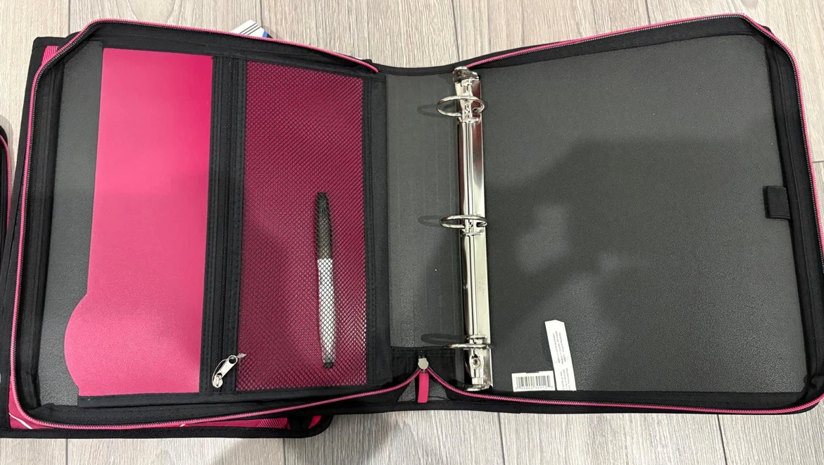 Zwipes Zipper Binder with Marker - photo 2