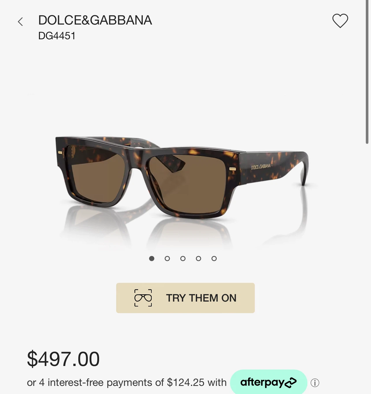 Dolce & Gabbana DG4451 Sunglasses - photo 3