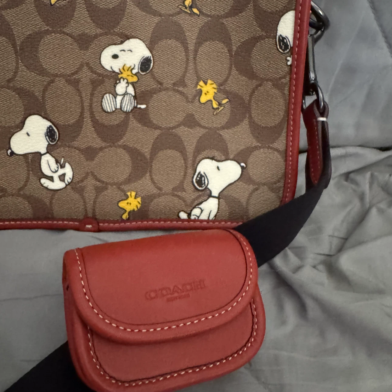COACH x PEANUTS Crossbody Bag with Coin Pouch - photo 4