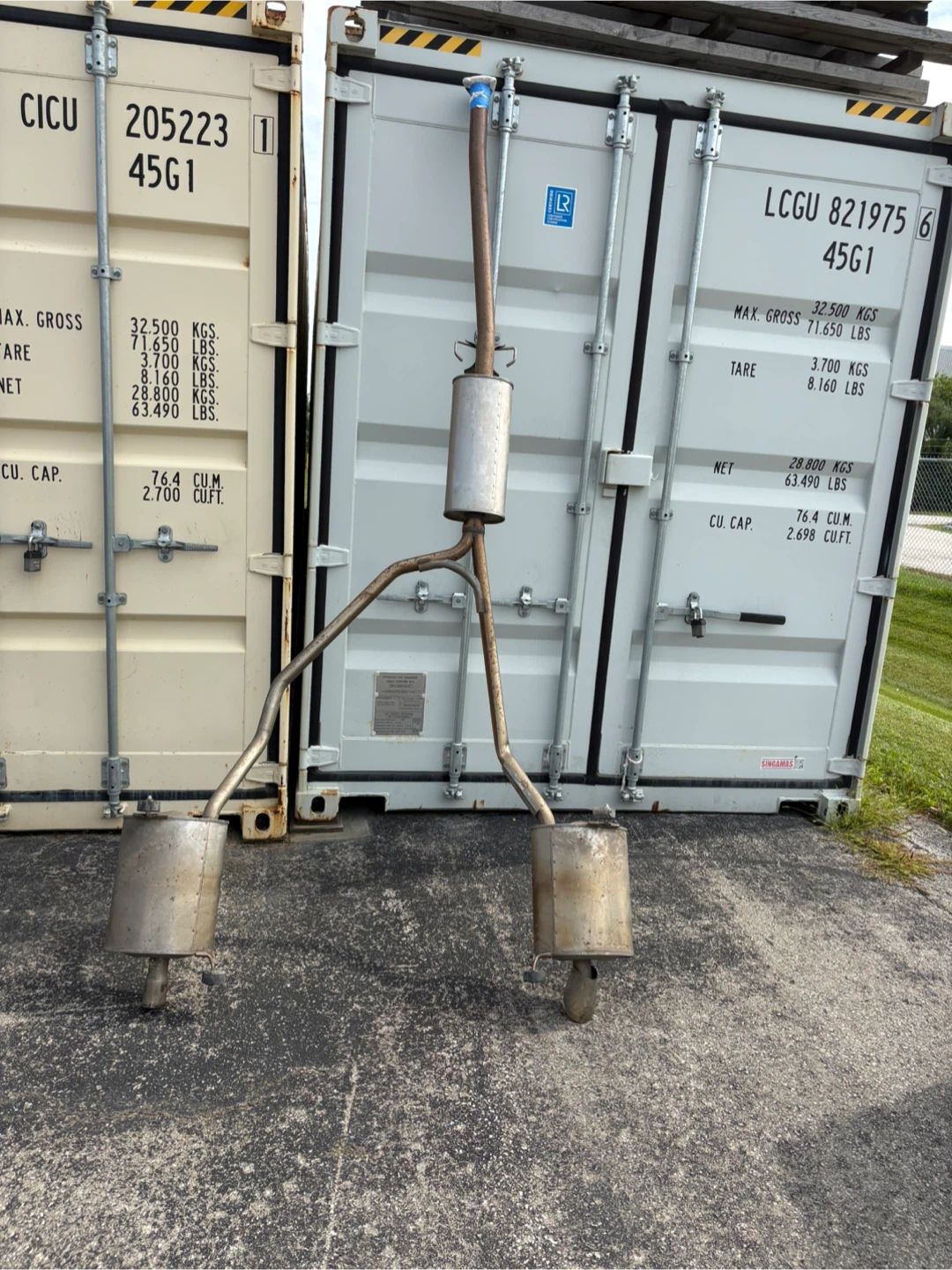Honda Yutaka Exhaust Muffler System