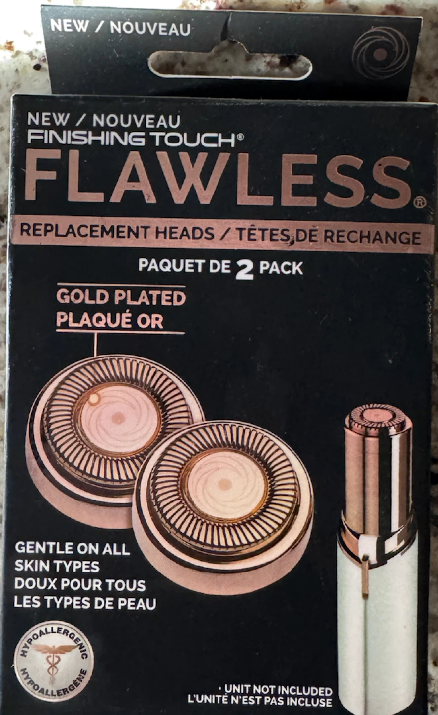 Finishing Touch Flawless Replacement Heads - 2 Pack