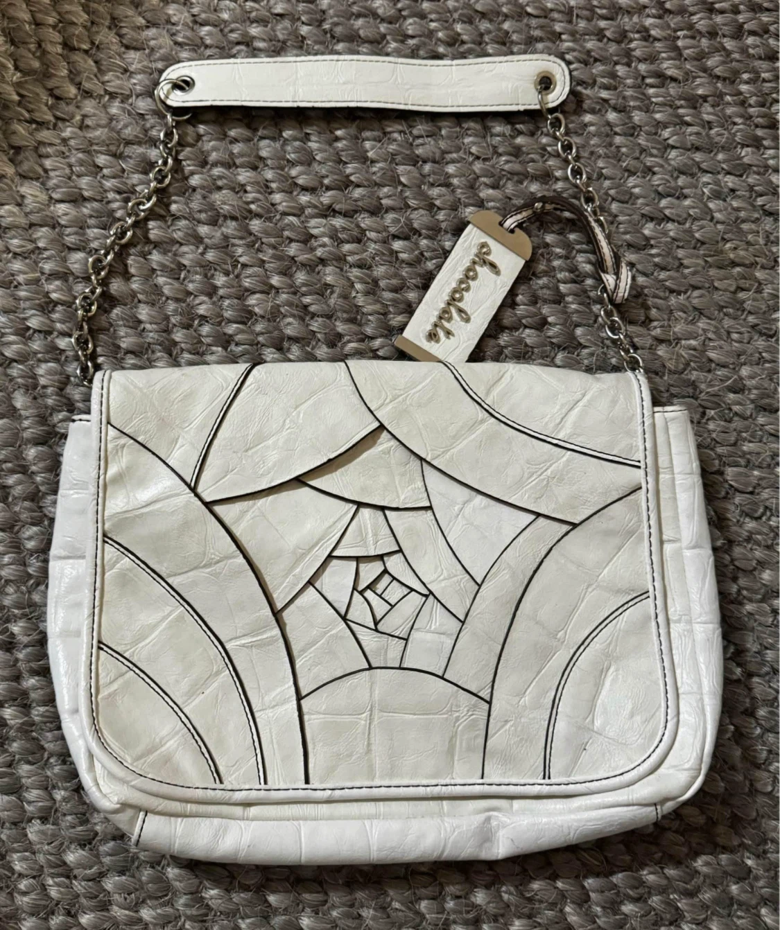 White Chocolate New York Clutch Purse