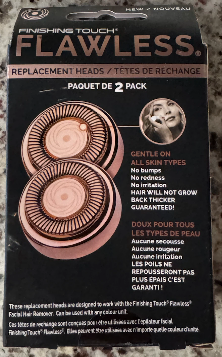 Finishing Touch Flawless Replacement Heads - 2 Pack - photo 2