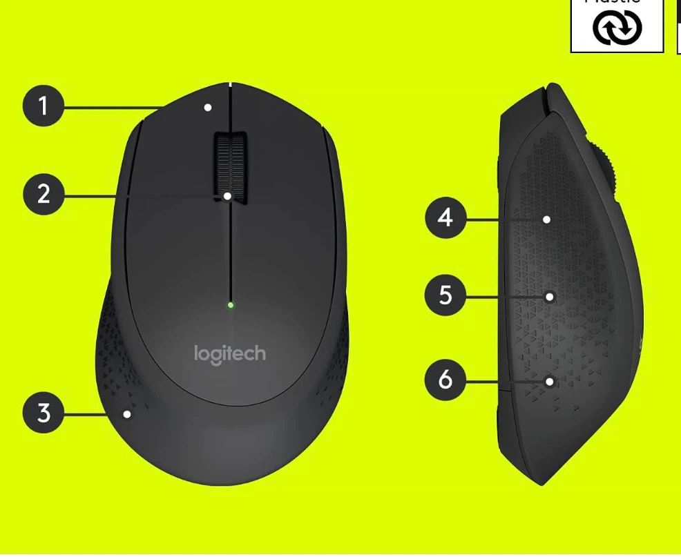 Logitech M280 Comfort Plus Wireless Mouse - photo 4