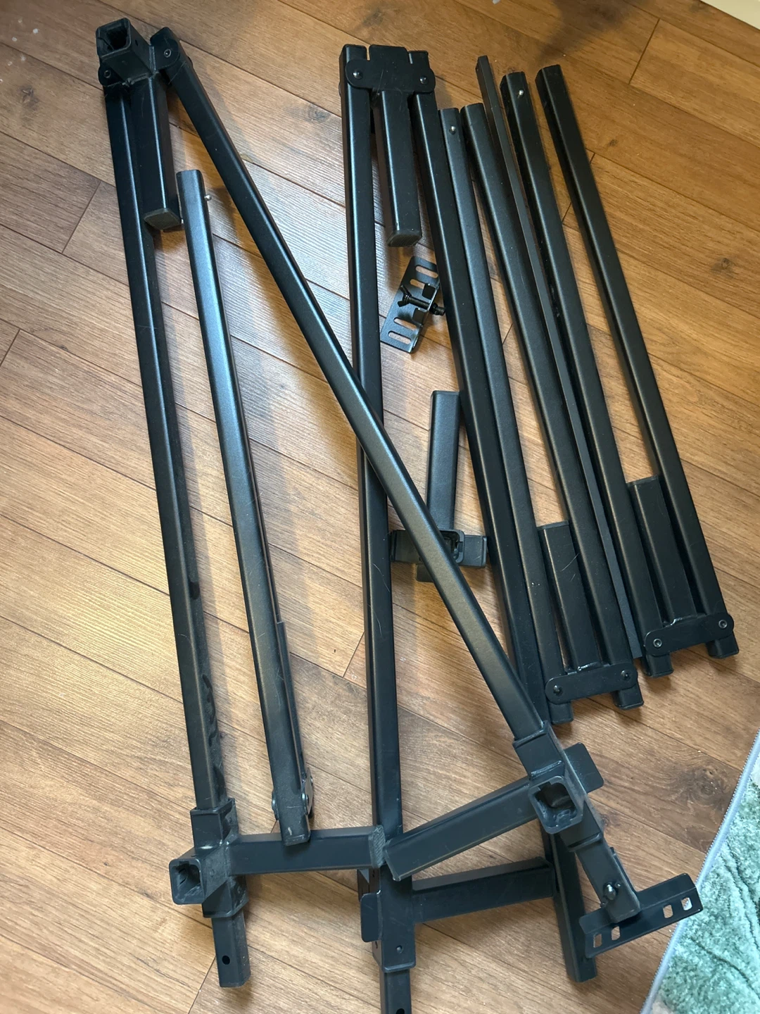 Black Metal Bed frame full/double bed