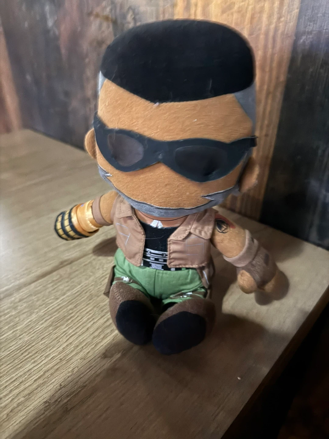 Barret Wallace Plush Doll FINAL FANTASY VII REMAKE (No Tag)