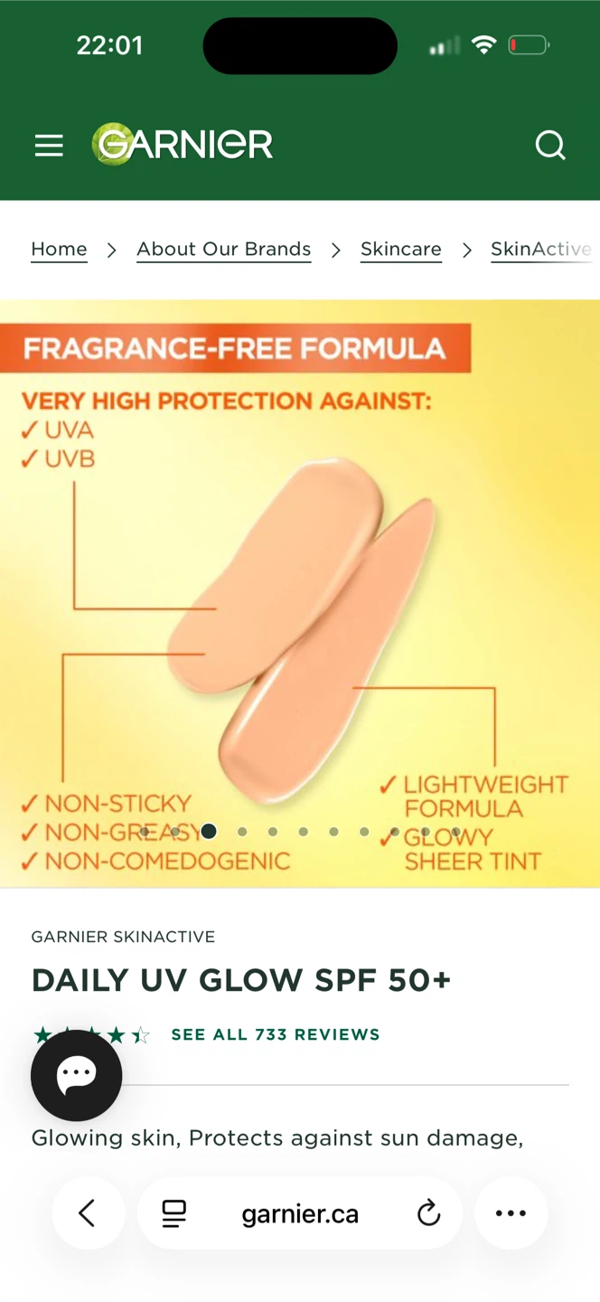 Garnier Vitamin E Daily UV Fluid SPF 50+ - photo 4