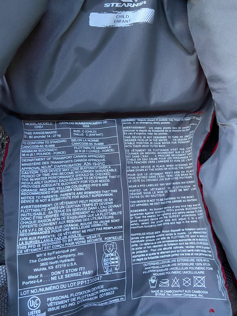 Stearns Child Life Vest - photo 2