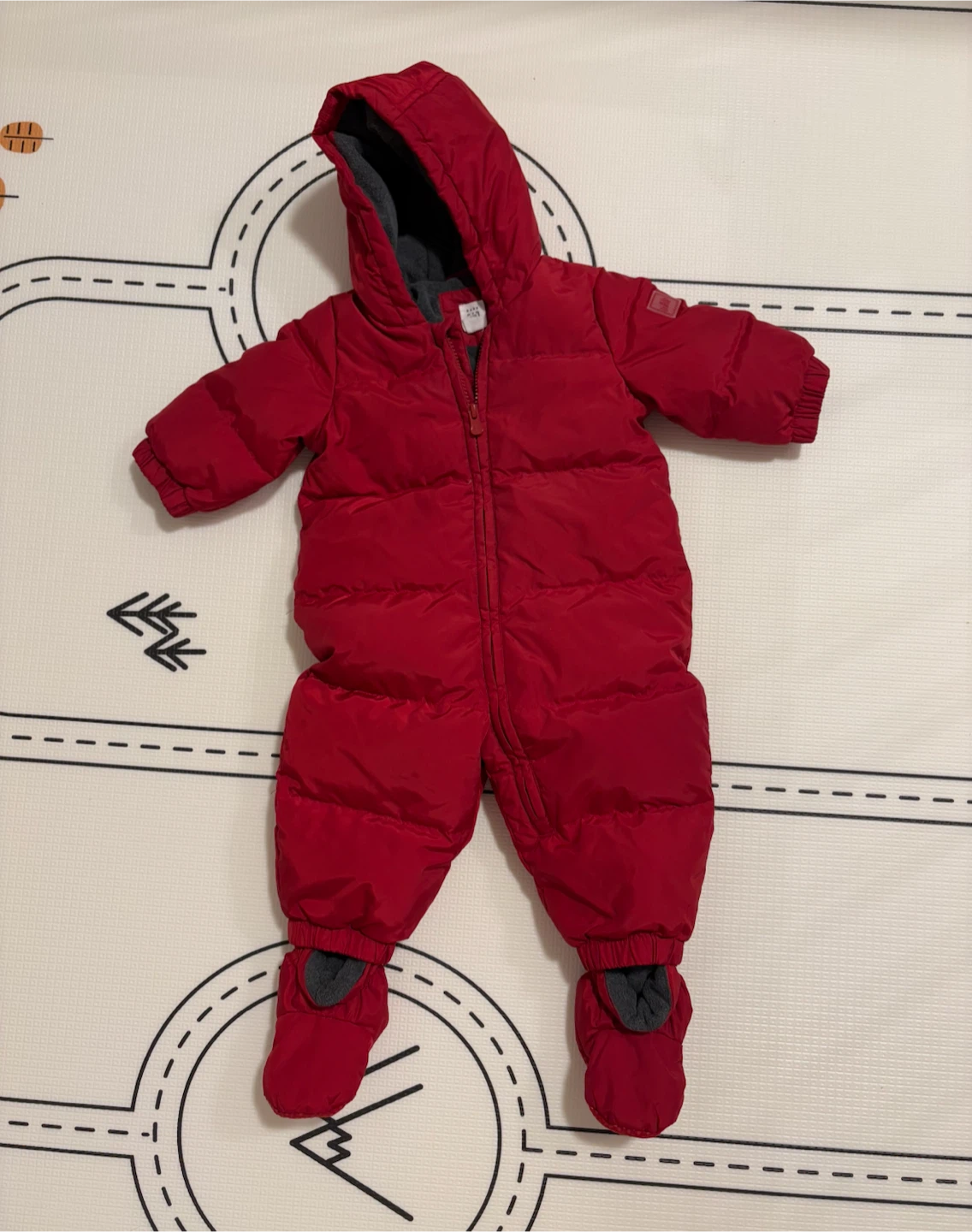 Red Gap Baby Snowsuit - 6-12 Months
