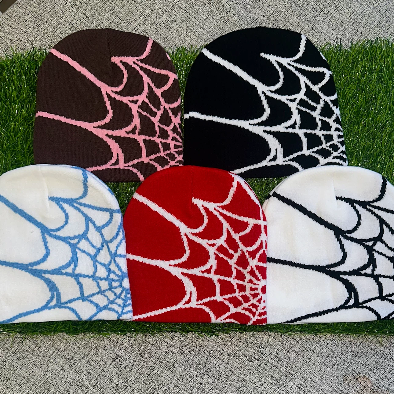 Spider beanies