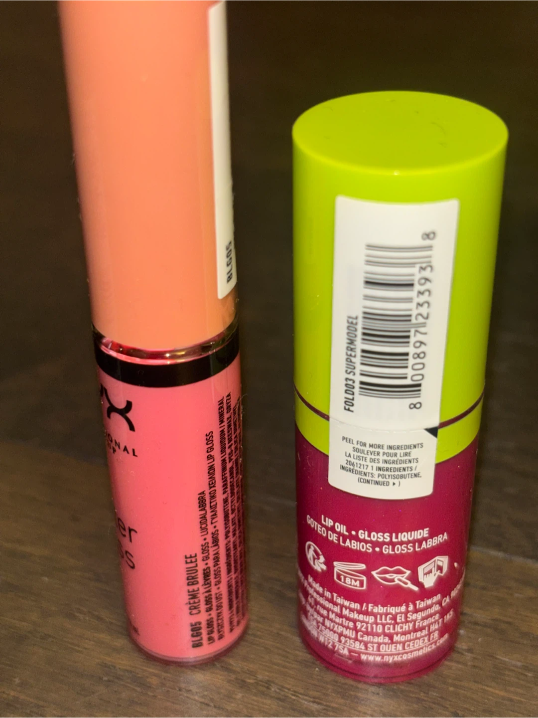 NYX Makeup Bundle - Body Oil, Mist, Butter Gloss & Lip Oil - photo 2