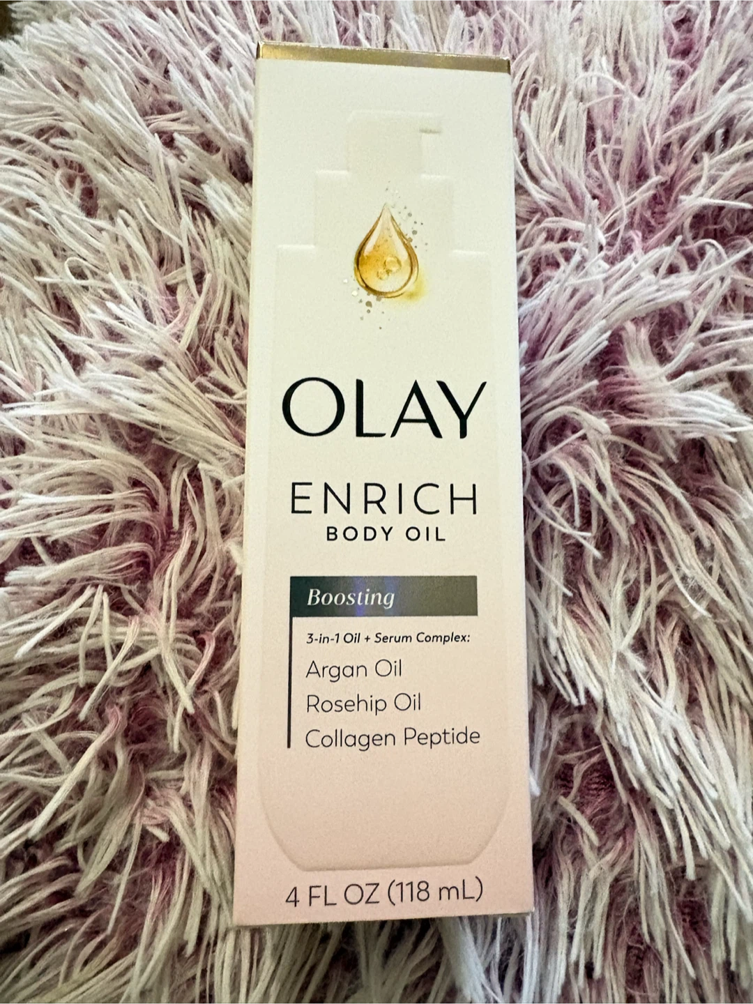 Olay Enrich Body Oil - 4 FL OZ (118 mL)