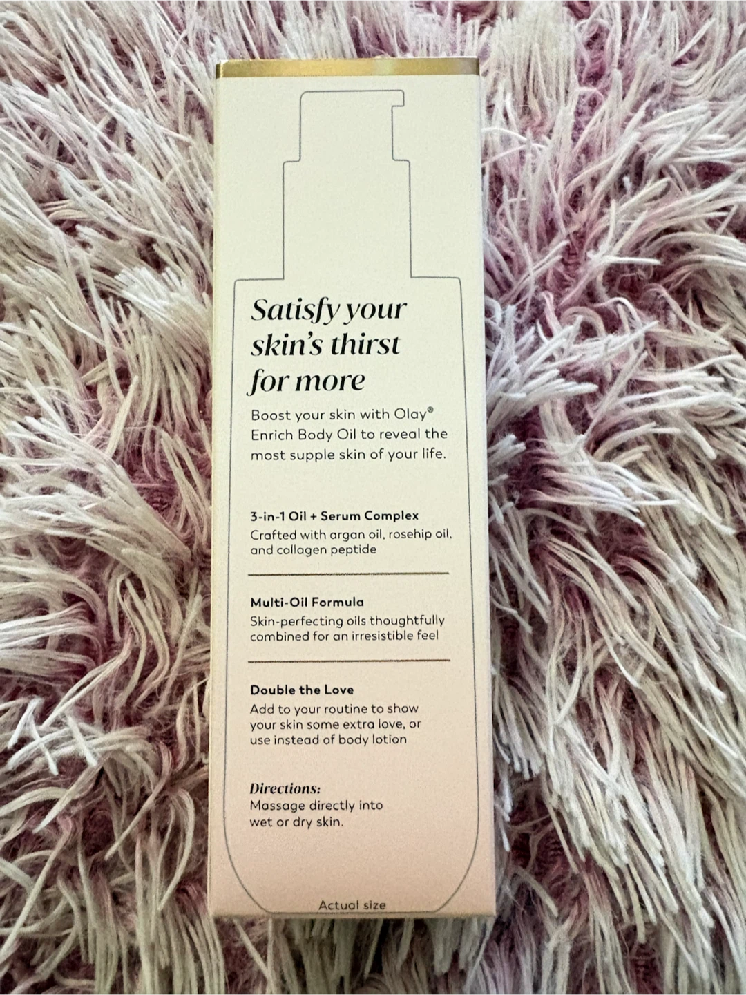 Olay Enrich Body Oil - 4 FL OZ (118 mL) - photo 3