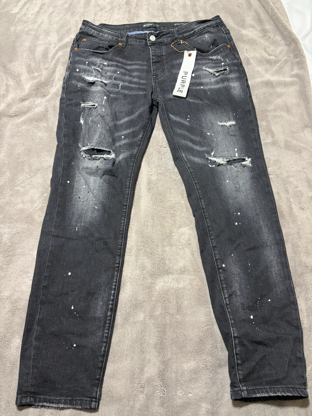 Purple Brand Distressed Jeans - photo 2
