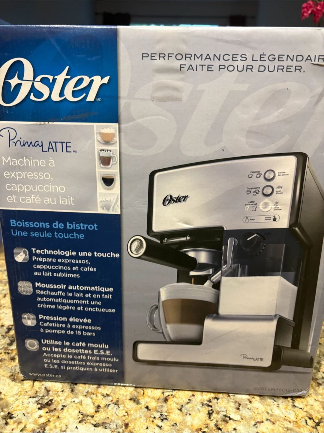 Oster PrimaLatte Espresso, Cappuccino & Latte Maker - photo 3