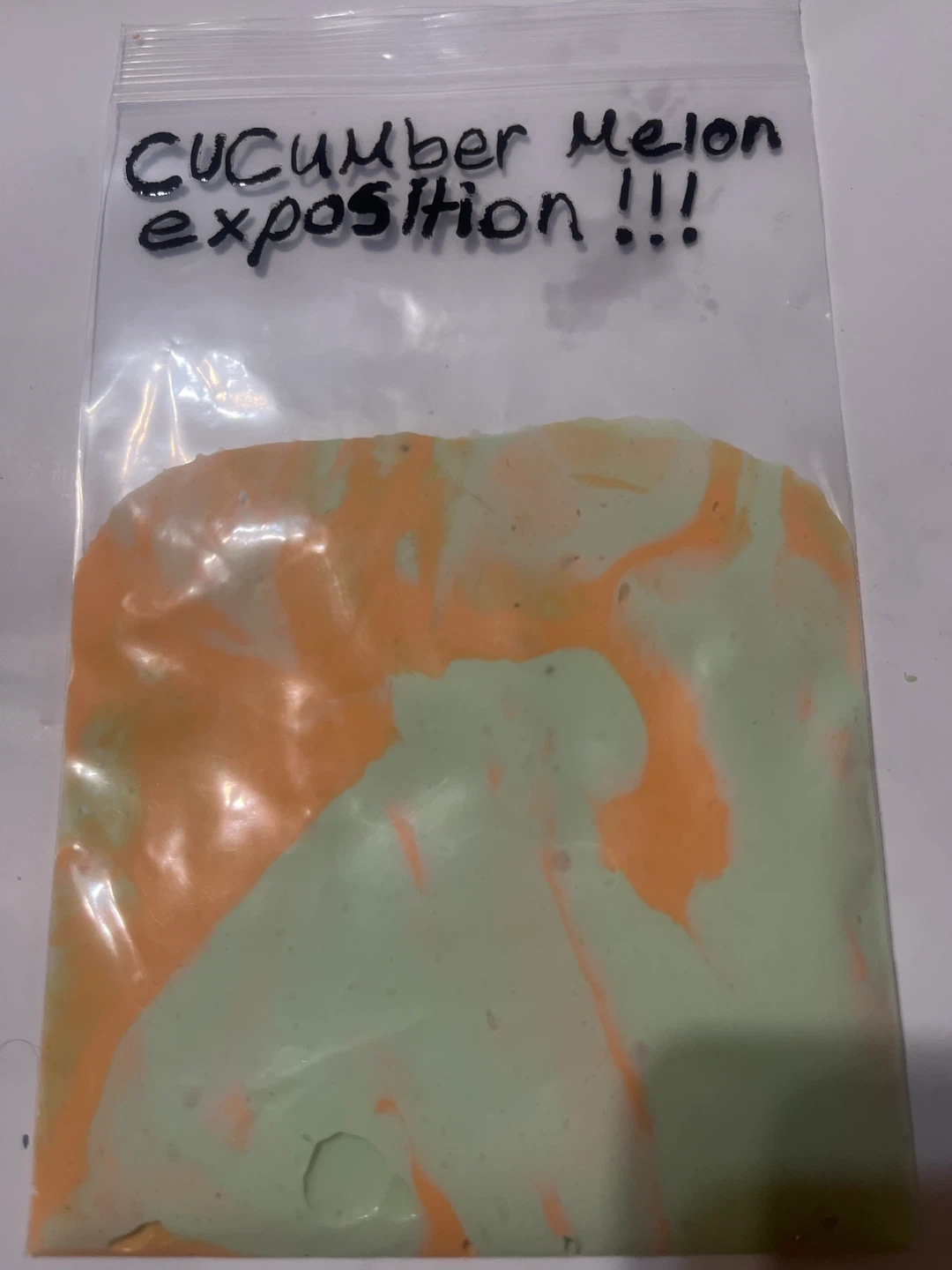 Cucumber Melon explosion Slime - photo 3