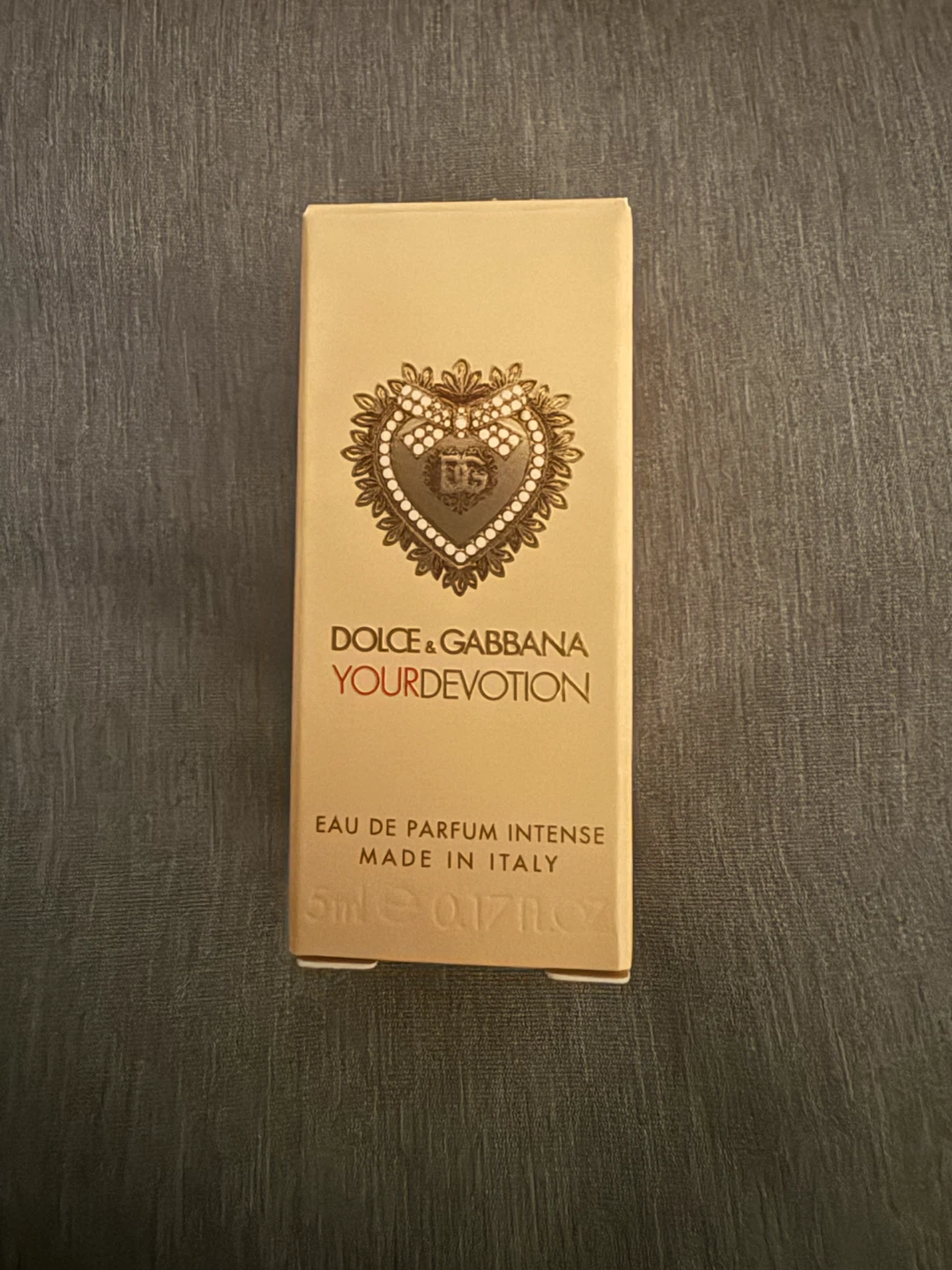 Dolce & Gabbana Your Devotion Eau de Parfum Intense 5ml