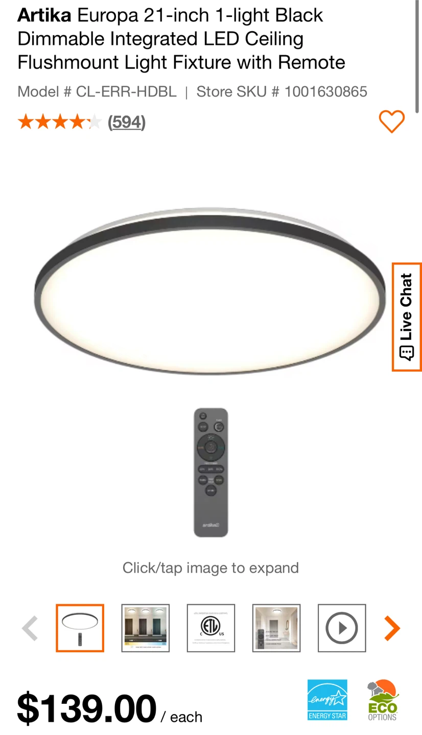 Ceiling light - photo 3