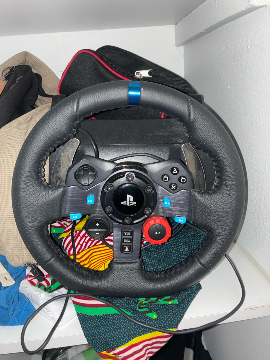 Logitech steering wheel