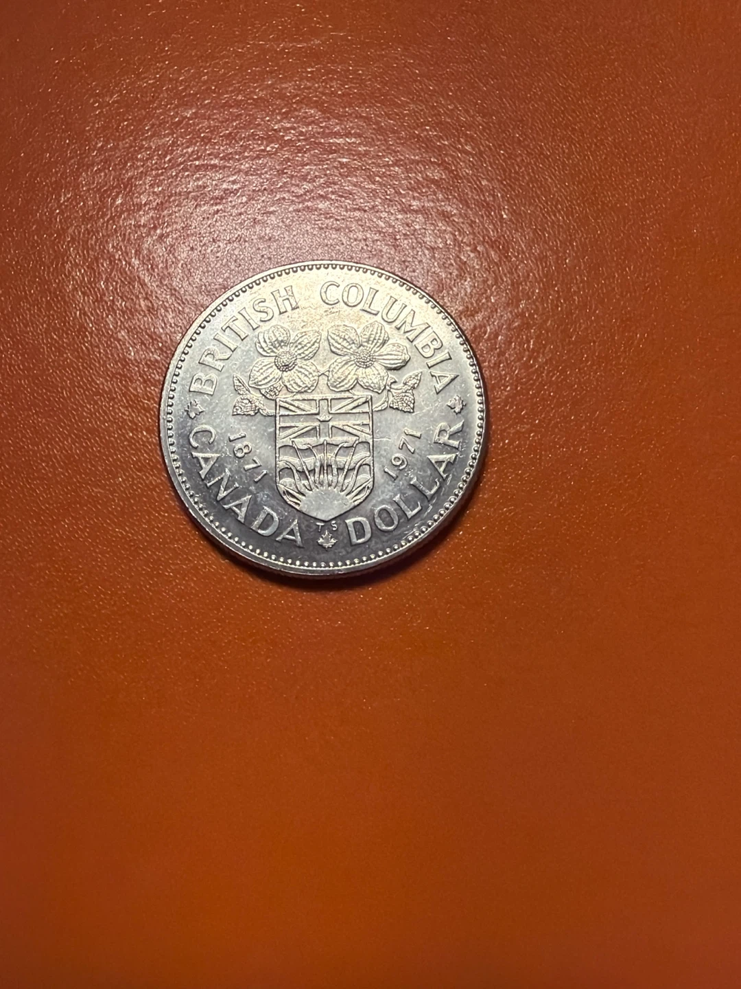 1971 Canada British Columbia Dollar Coin