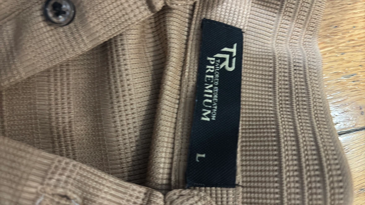 TR Premium Brown Polo Shirt Size L - photo 2