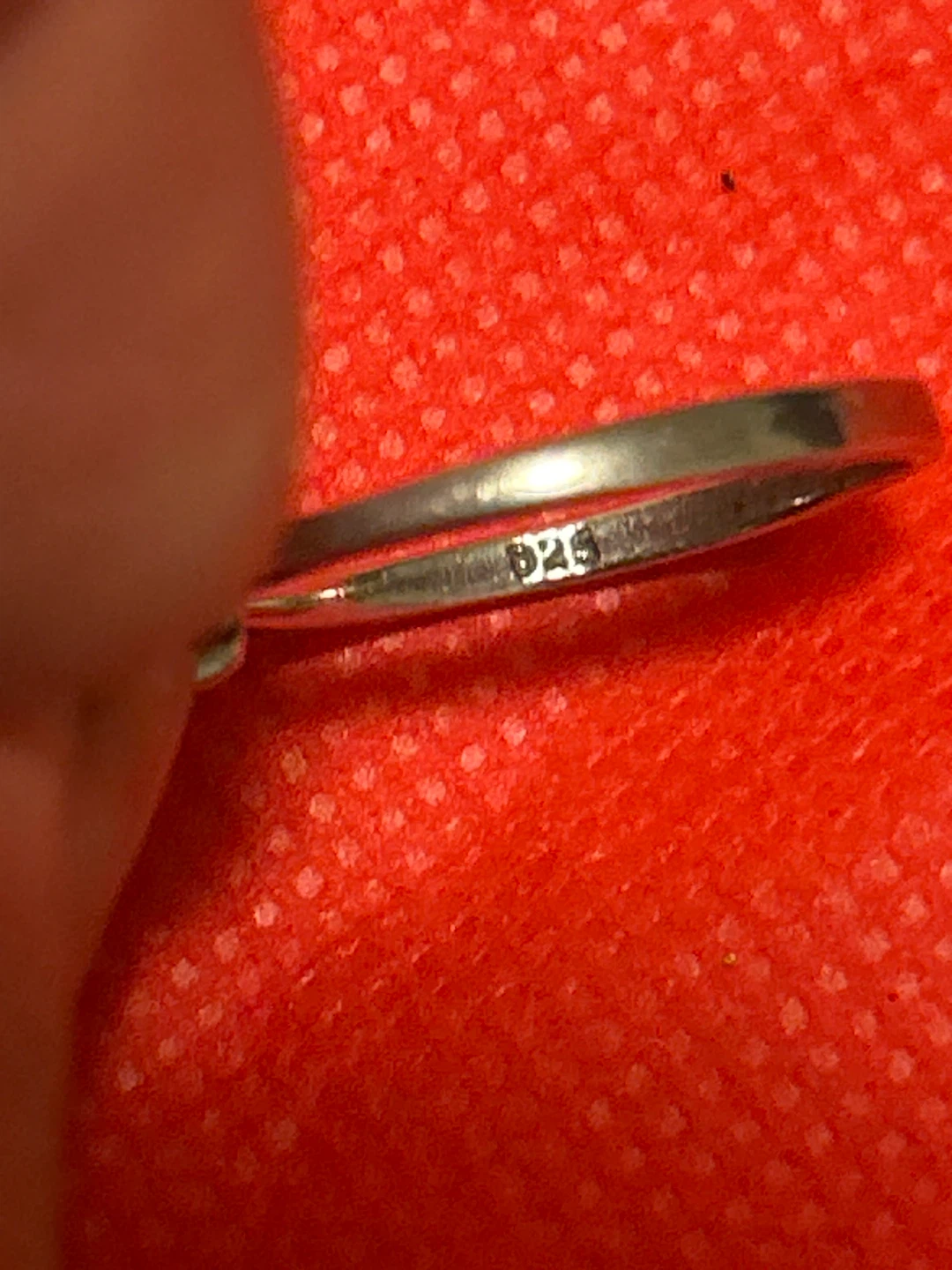 Sterling Silver Diamond Solitaire Ring - photo 4