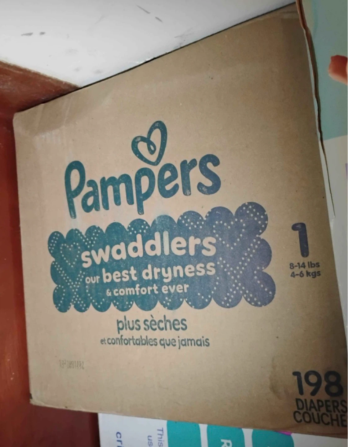 Pampers Swaddlers Diapers Size 1 - 198 Count