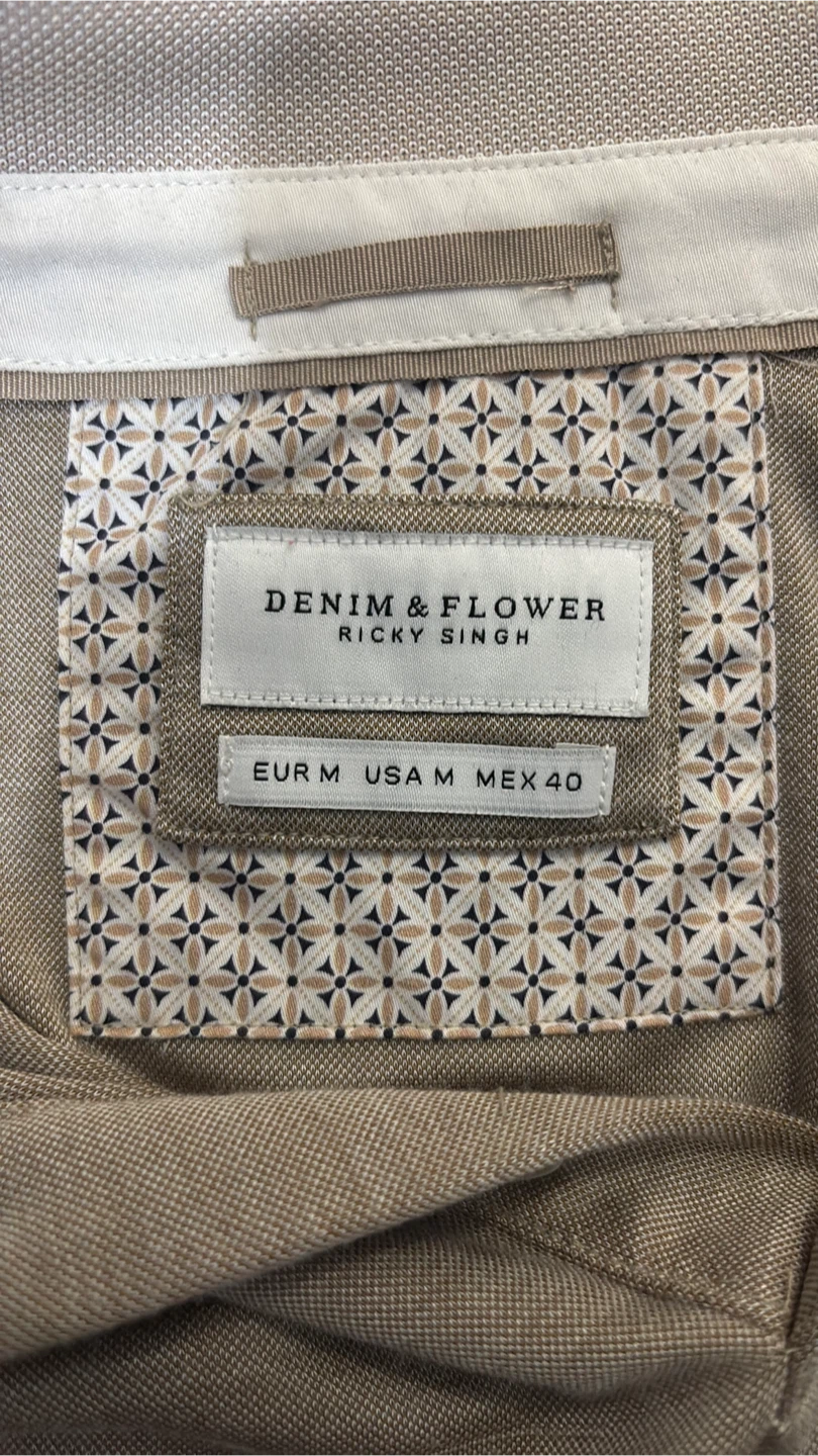 DENIM & FLOWER RICKY SINGH Polo Shirt Size M - photo 2