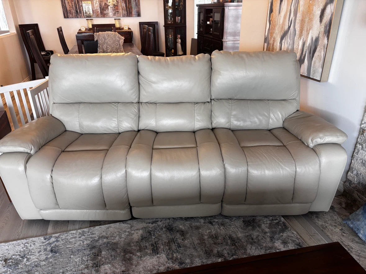 Power Reclining Sofa, Loveseat and Chair Set - photo 5