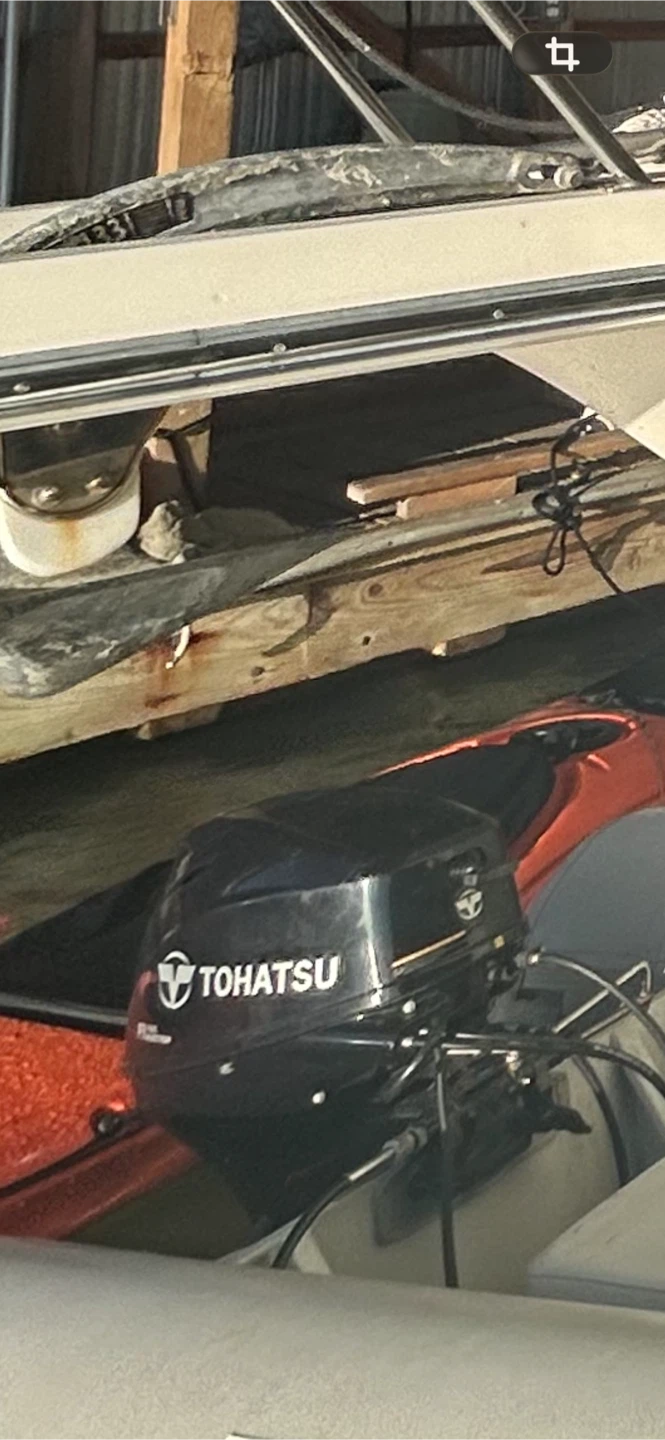 Tohatsu Outboard Motor and zodiac - photo 2