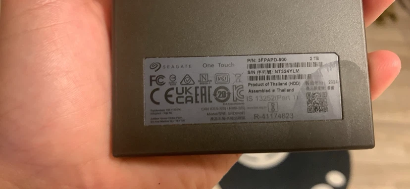2TB Seagate One Touch  External Hard Drive - photo 2