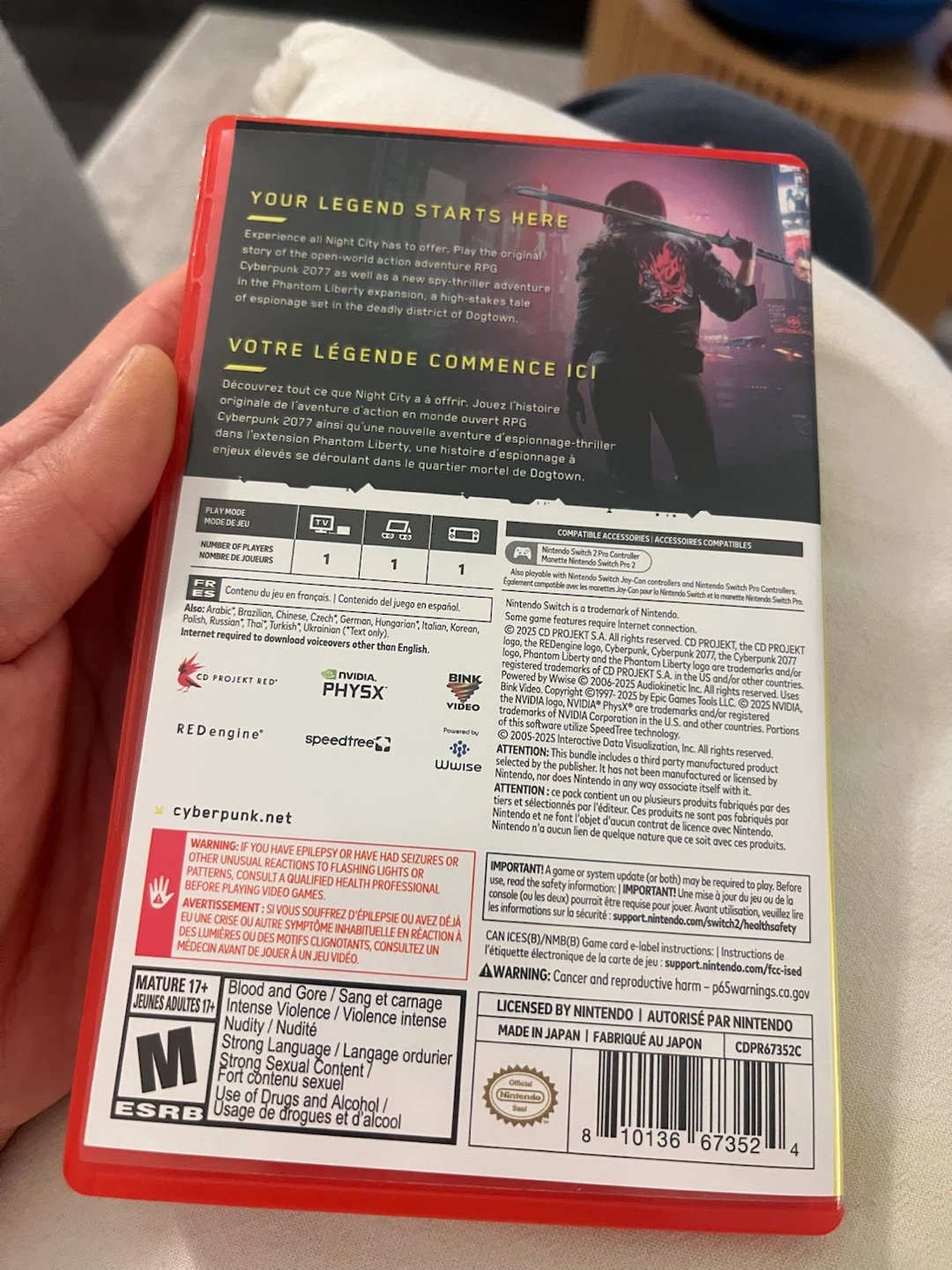 Cyberpunk 2077 switch 2 version - photo 2