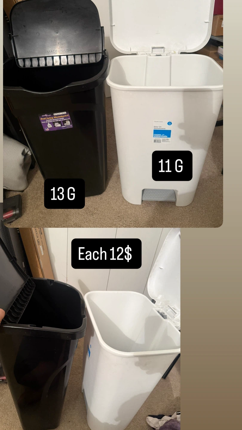 Sterilite 11.9 Gal Step-On Wastebasket - photo 2