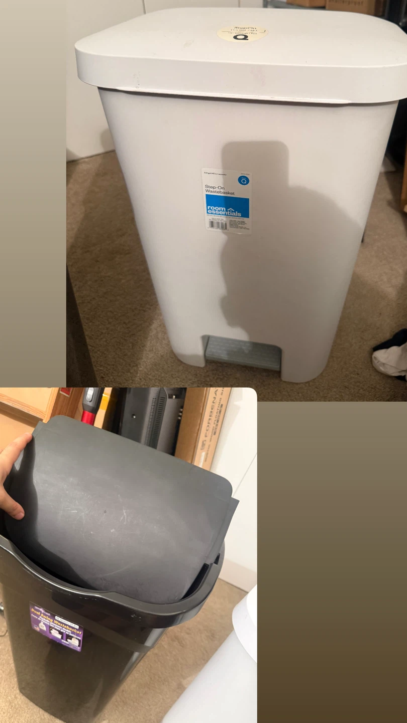 Sterilite 11.9 Gal Step-On Wastebasket - photo 3