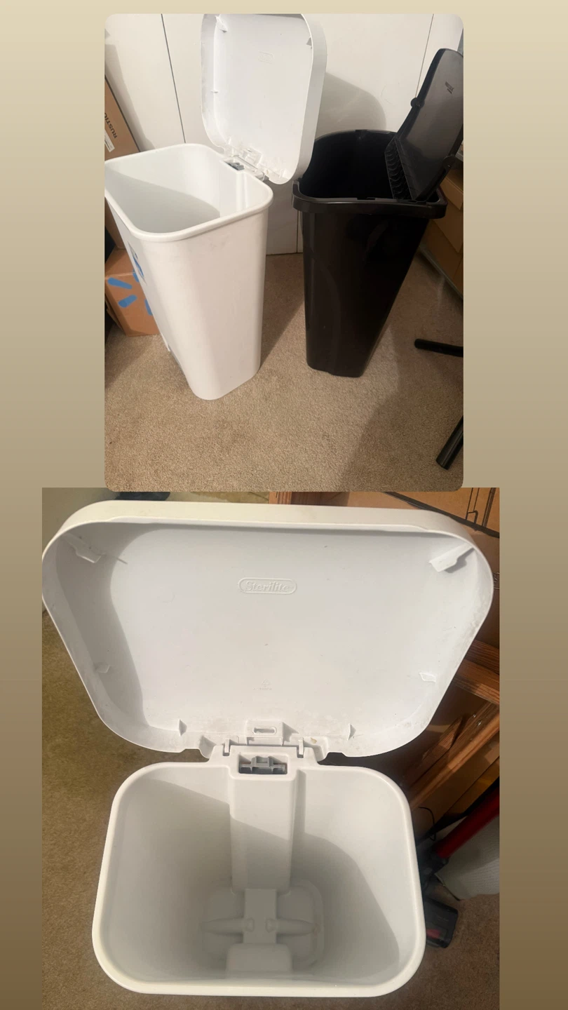 Sterilite 11.9 Gal Step-On Wastebasket - photo 4