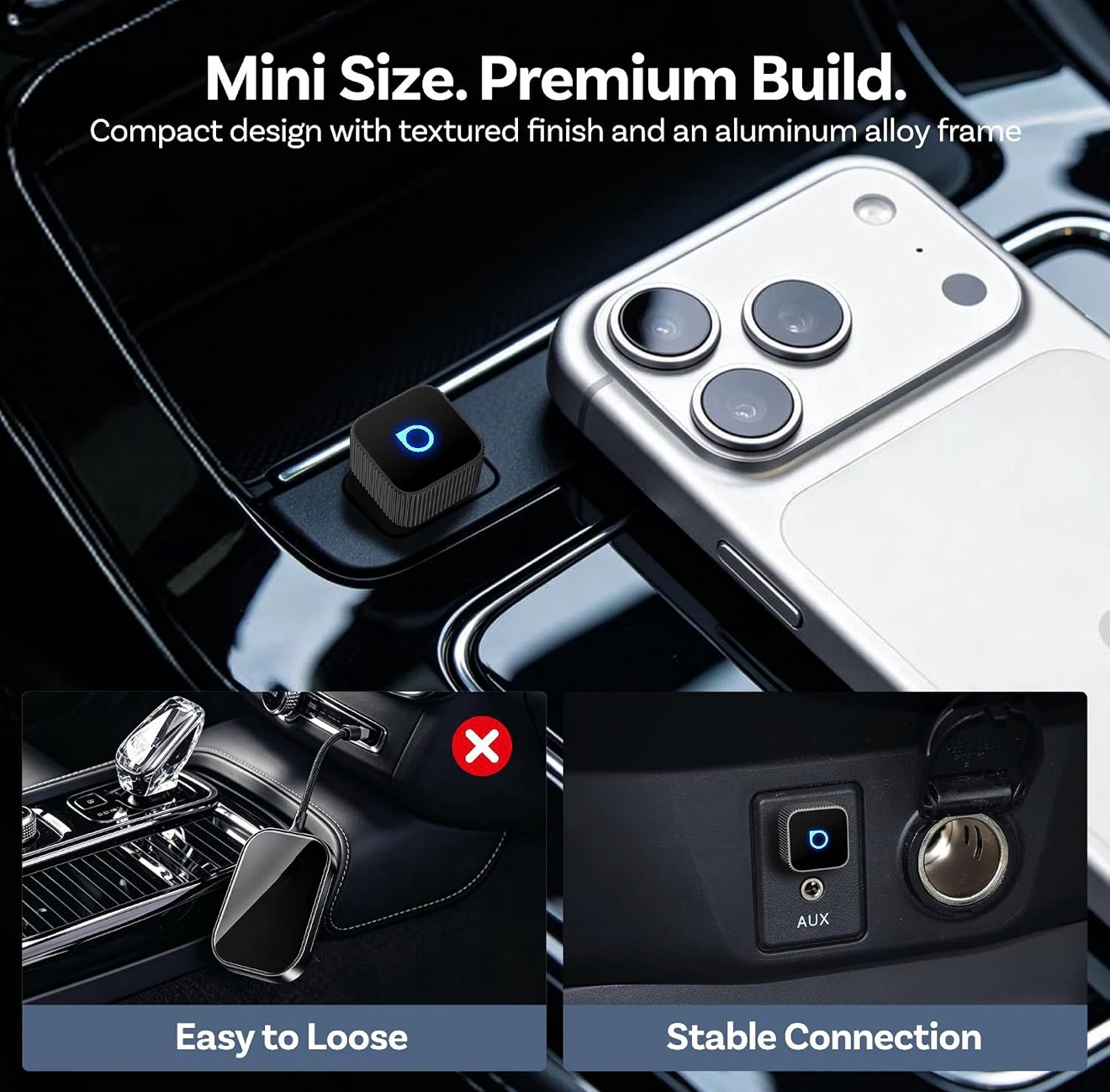 OTTOCAST Mini Slim Wireless CarPlay/Android Auto Adapter - photo 4