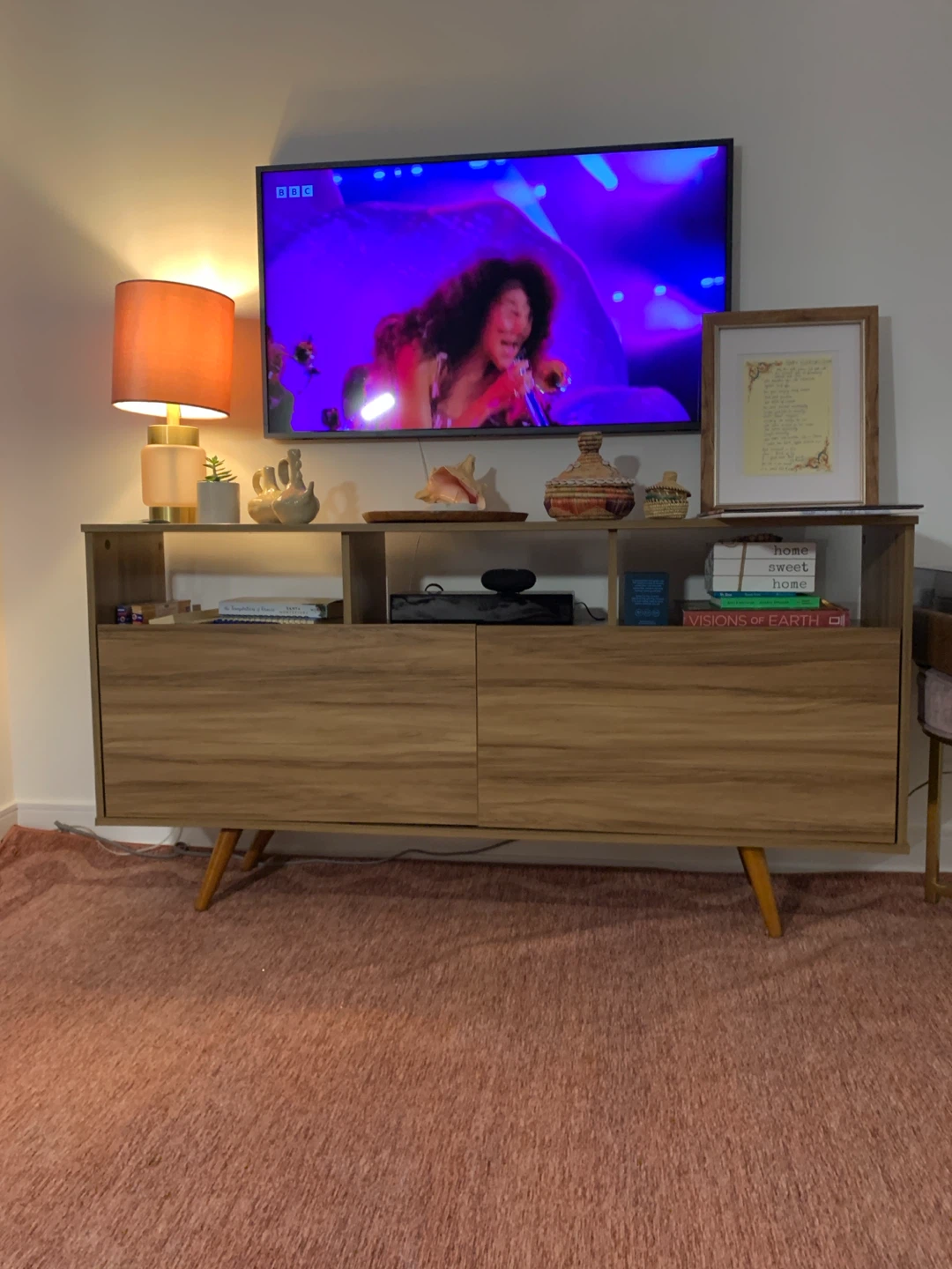 Mid-Century Modern Media Console / TV Stand