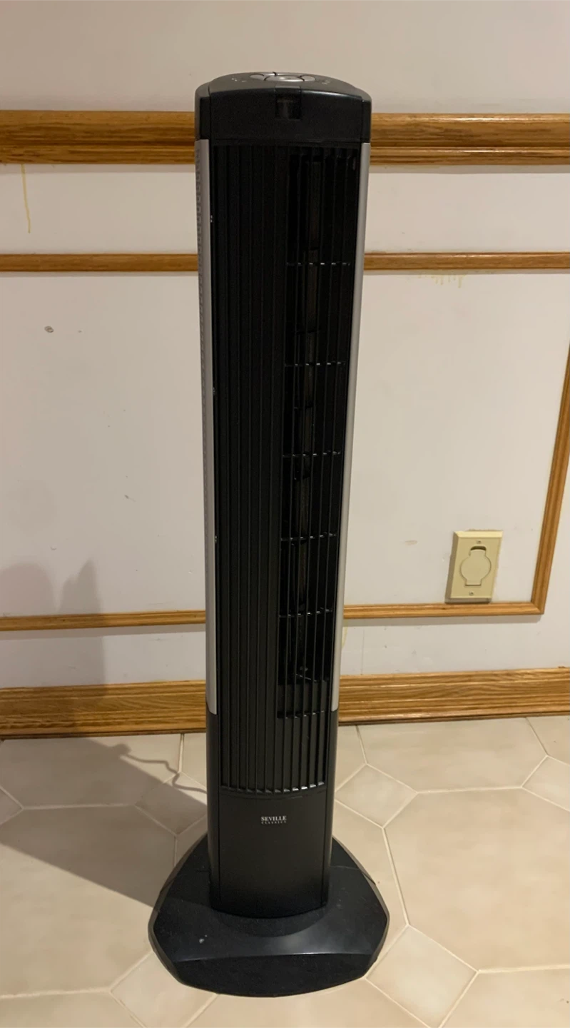 40” Seville Classics Tower Fan with Remote Control