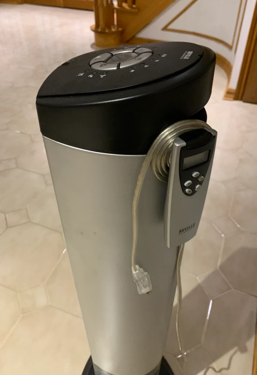 40” Seville Classics Tower Fan with Remote Control - photo 3