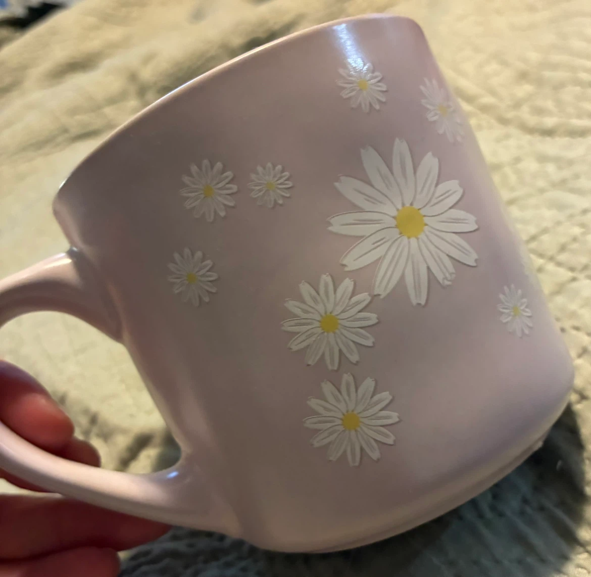 Pink Daisy Mug