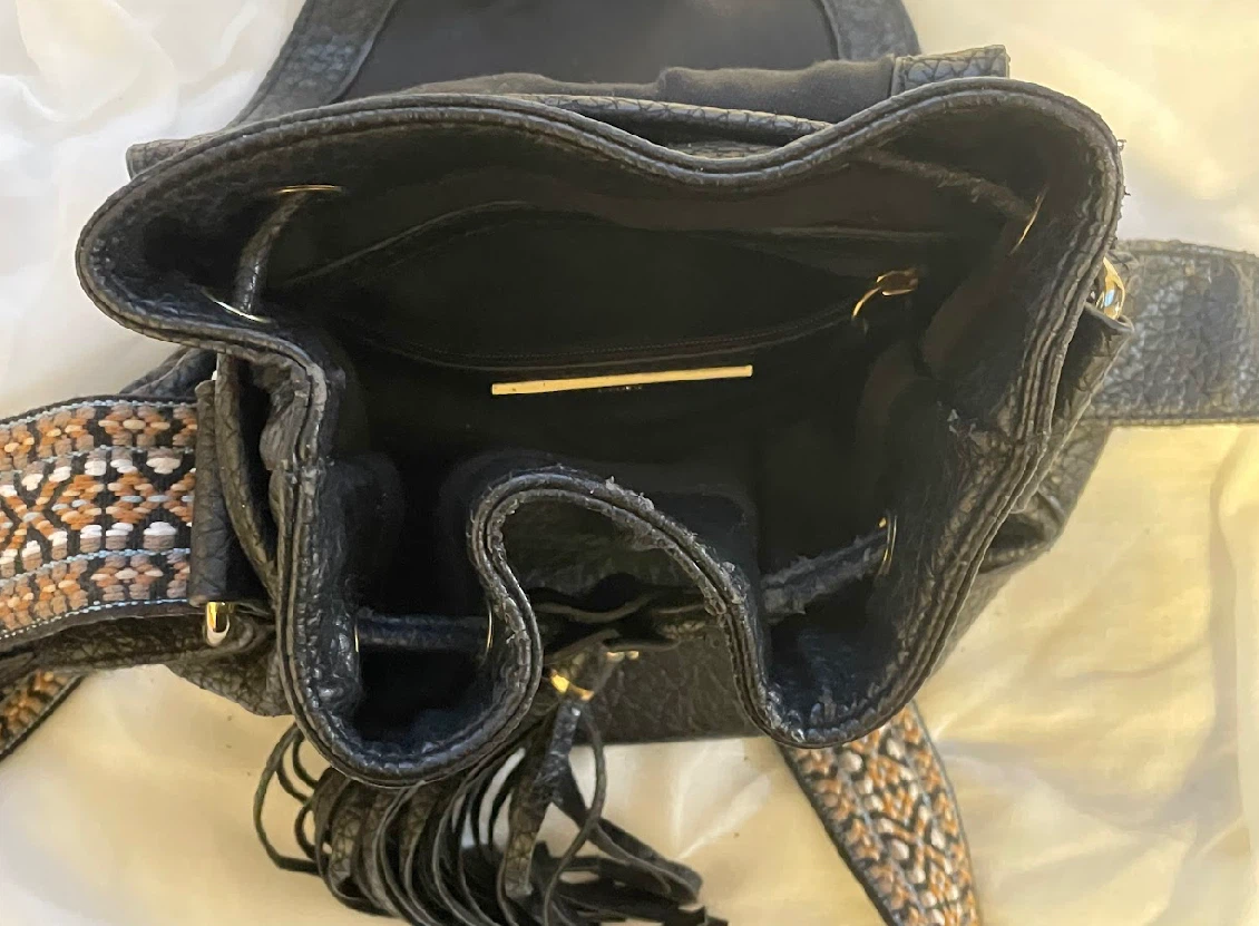 Faux leather bag - photo 3