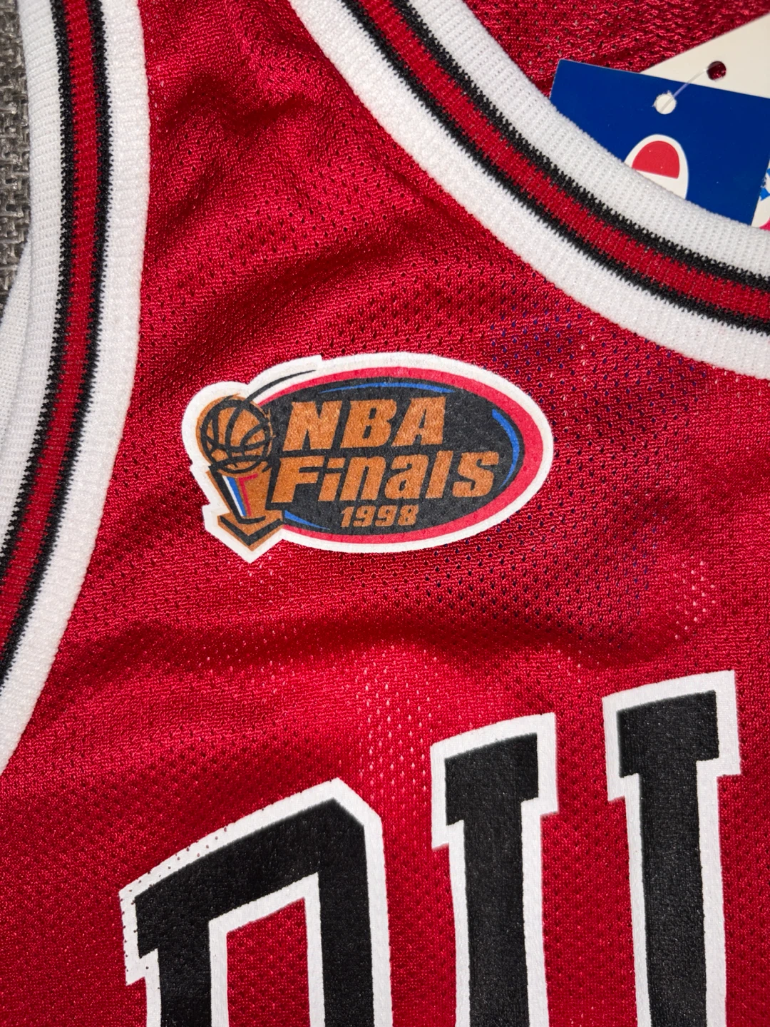 NEW Vintage 1998 Michael Jordan Bulls #23 Champion Jersey - photo 3