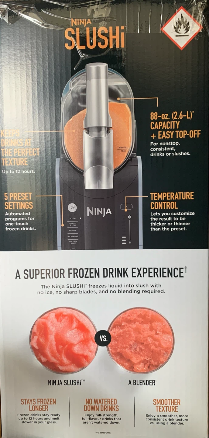NEW Ninja Slushi Professional Frozen Drink Maker - photo 3