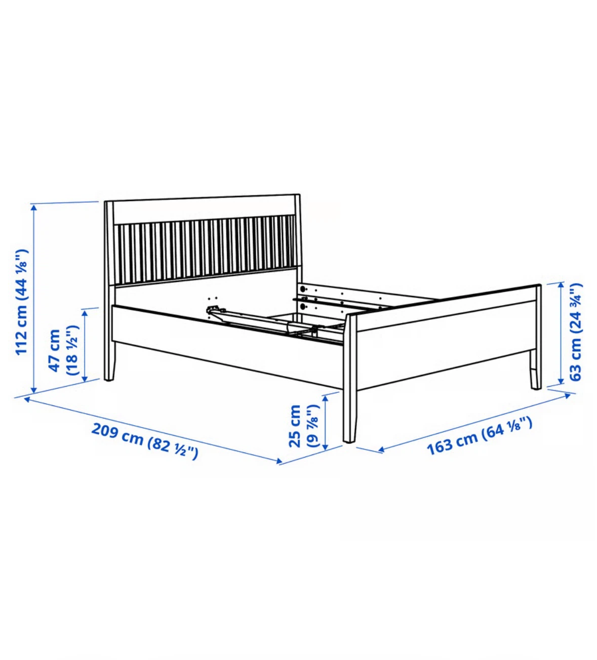 IDANAS Queen Bedframe - photo 2