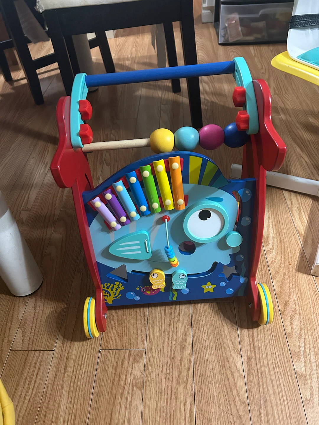 Brand New Wooden Activity Walker