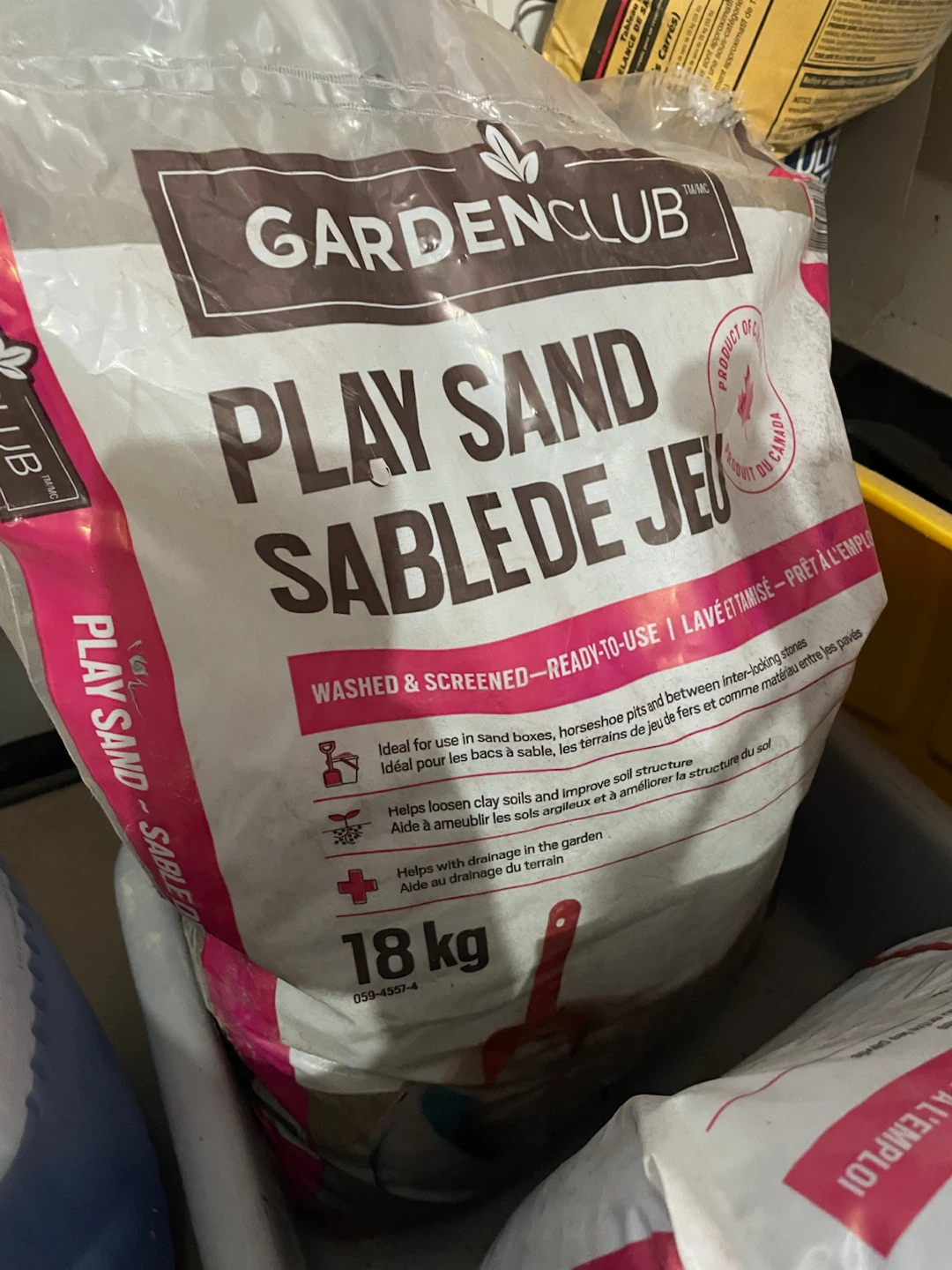 2 Garden Club Play Sand - 18 kg