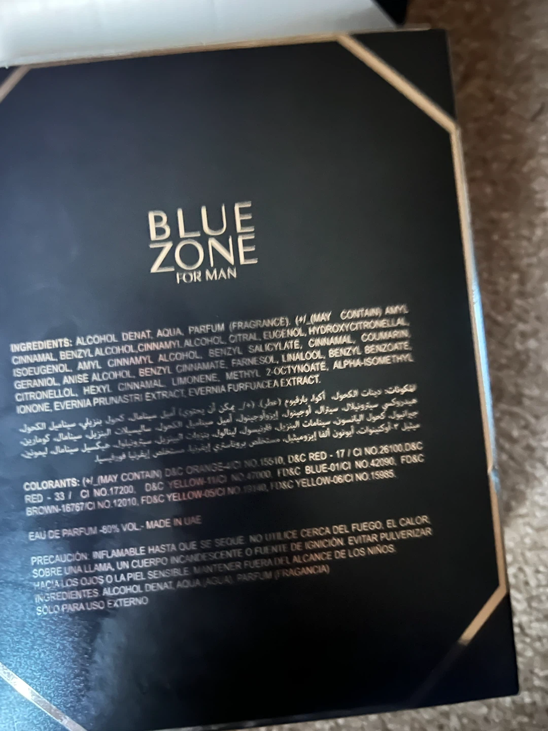 Blue Zone for Man Eau de Parfum 100ml - photo 2